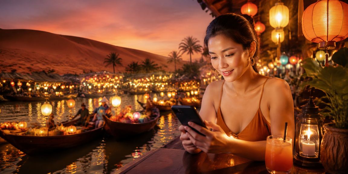 Giao diện nền tảng cá cược và giải trí trực tuyến tại Việt Nam với các điều khoản sử dụng rõ ràng